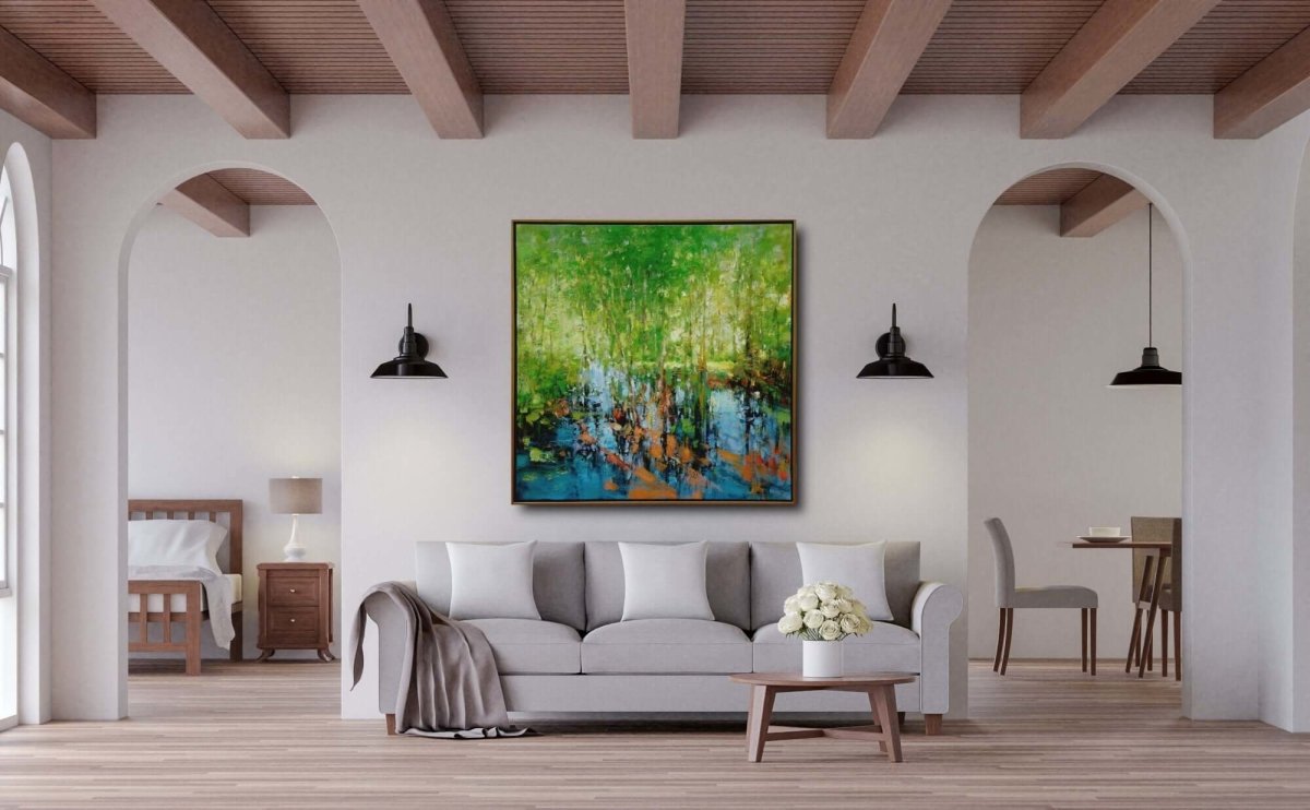 Summer Reflection by Ning Lee at LePrince Galleries